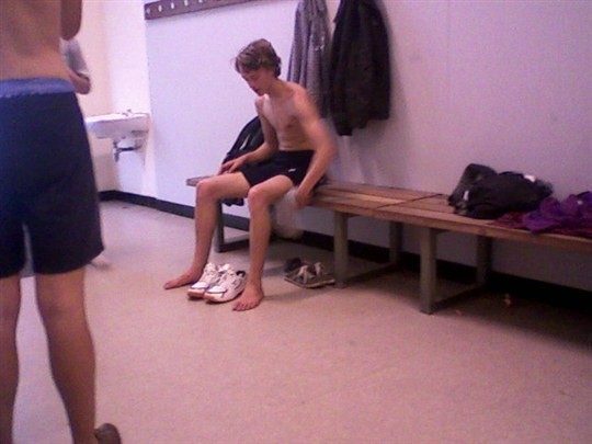 locker room pic of Michi