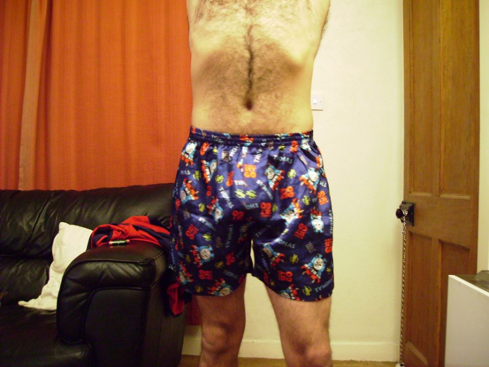 New satin boxers