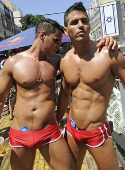 parading