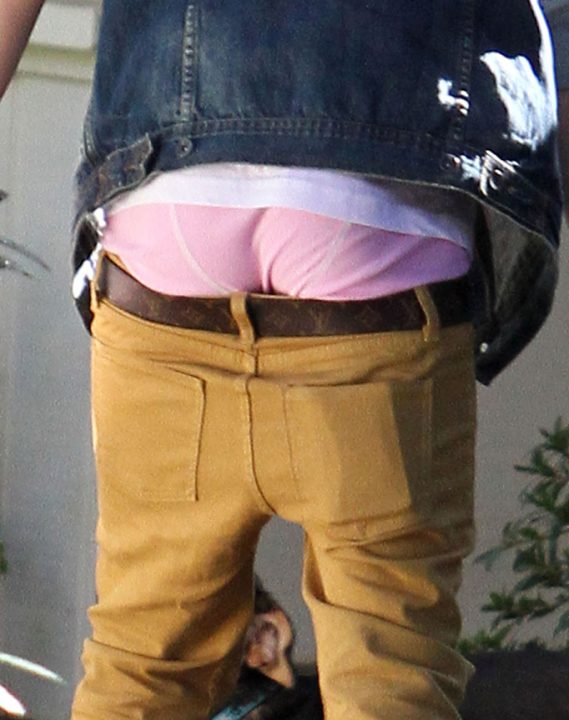 Exclusive: Justin Bieber Is Pretty In Pink... Briefs?!