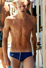 beachboyfriends, Blonde in blue speedo