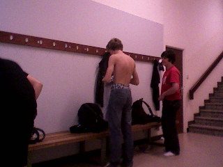 Michi changingroom sneak pic