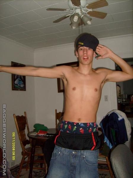 Basketball shorts under jeans