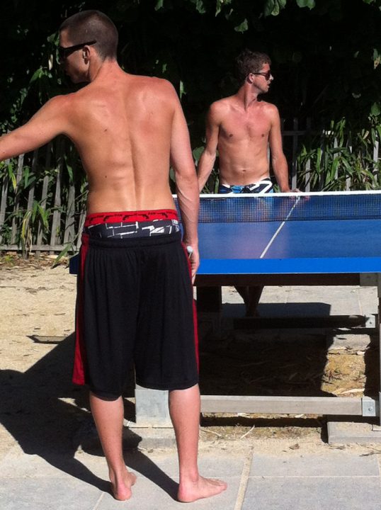 sagger at the beach