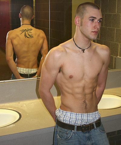 Posing Jock