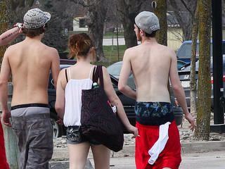 Double Sag In shorts mmmmm