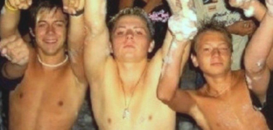 Trio of shaved pits