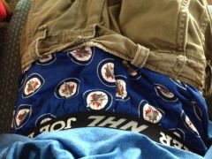 NHL LOOSE BOXERS WINNIPEG JETS Shorts Sag