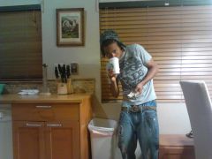 Sagging While I Drink Starbucks In My Kitchen