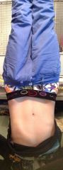 i wonder what happens when you sag doing a handstand?