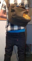 Just got back from college and just realised how low i was sagging! maybe i should have pulled them up a bit?