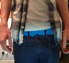 Just got back from college and just realised how low i was sagging! maybe i should have pulled them up a bit?