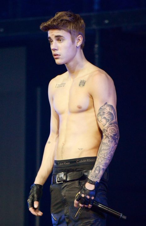 Justin Bieber on-stage