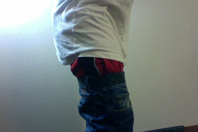 Sagging Jeans Low with Bballs