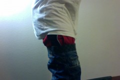 Sagging Jeans Low with Bballs