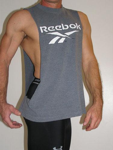 how to cut a sideless shirt