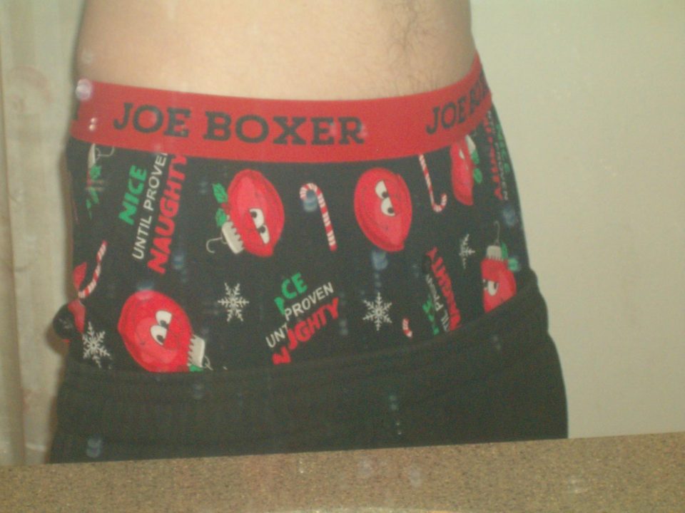 loose Joe Boxer christmas boxers.JPG