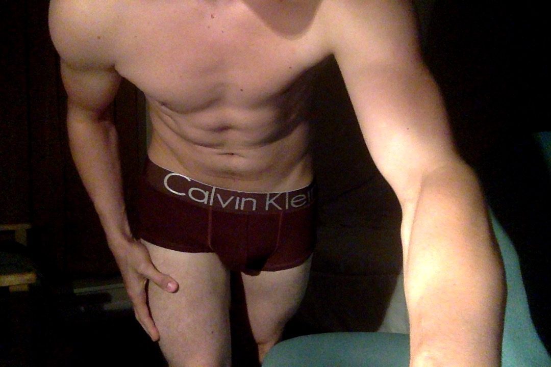Me in my tight and revealing CK's