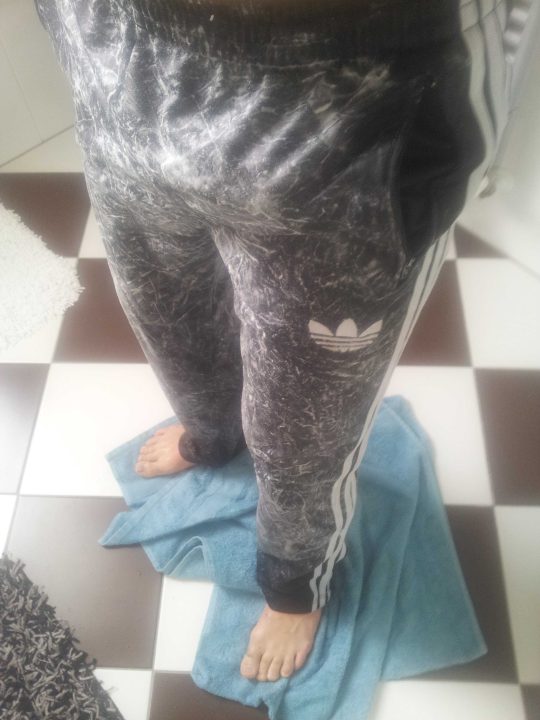 Soapy Adidas firebird trackpants