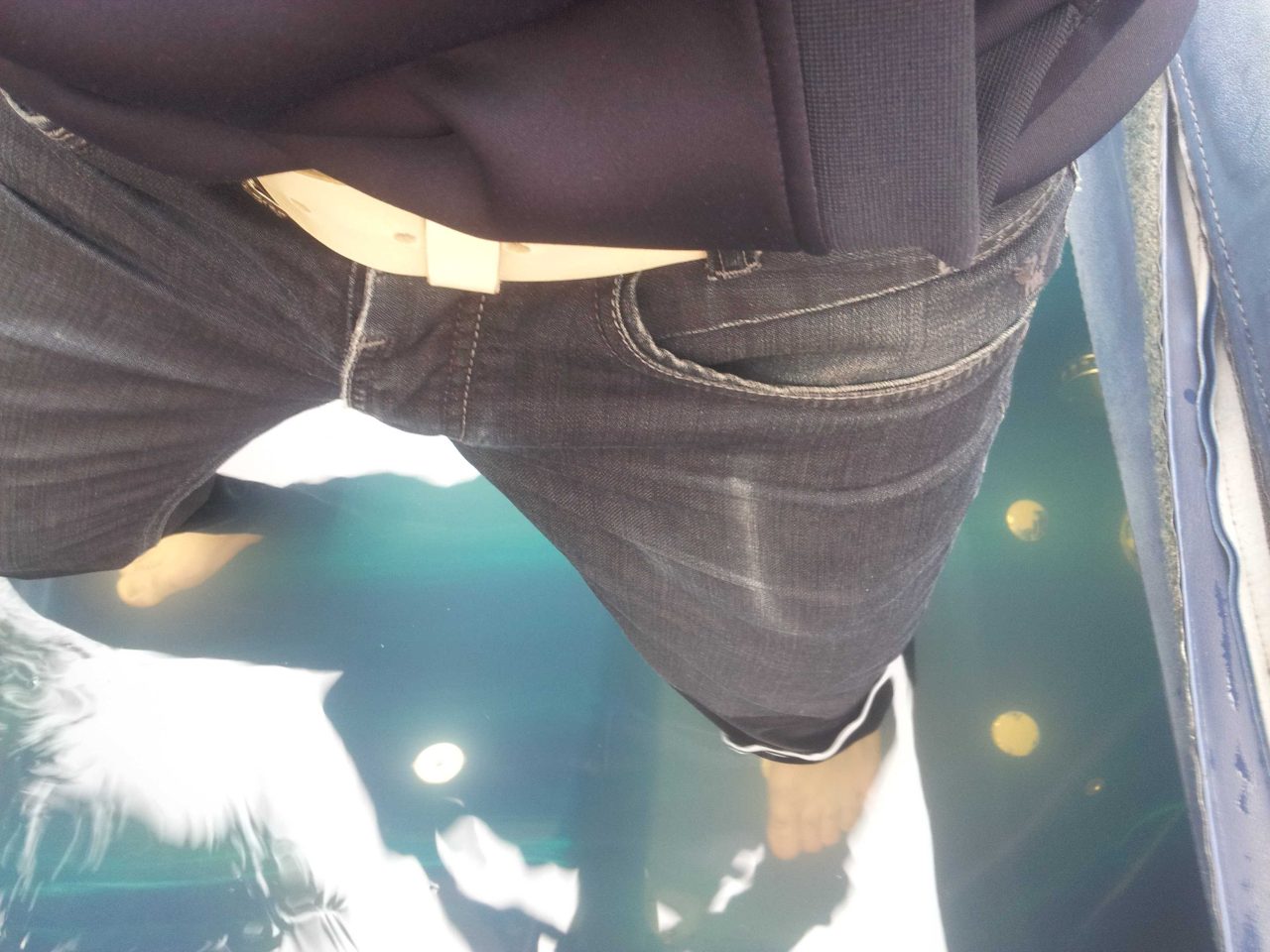 Time for some wet jeans