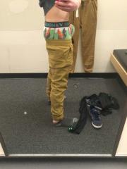 Mall Mirror Sagging Pic 3 (Side View of Sag)