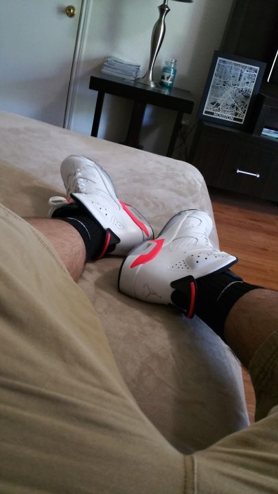Jordan Retro 6 White Infared