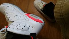 Jordan Retro 6 White Infared