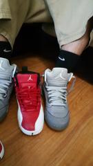 Jordan Retro 5 and 12