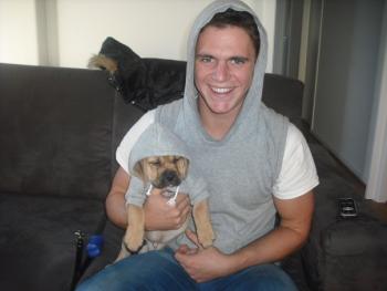 Cutie with Doggie