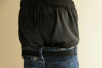 One silk boxer sag