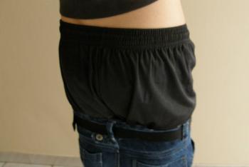 One silk boxer sag