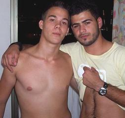 Showing chest