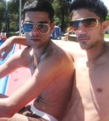 Lovers with glasses