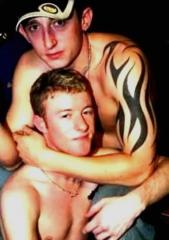 Tattooed lovers