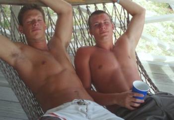 Resting, one with shaved pits