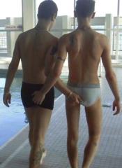 Fondling asses