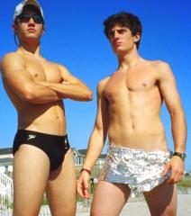 On the beach