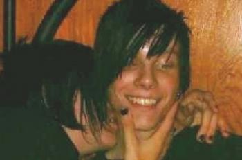 Kissing and happy