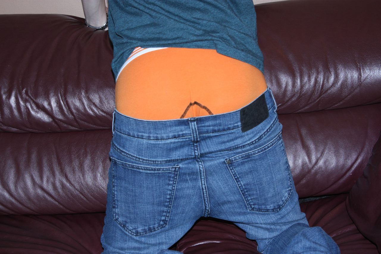 sagging with a friend