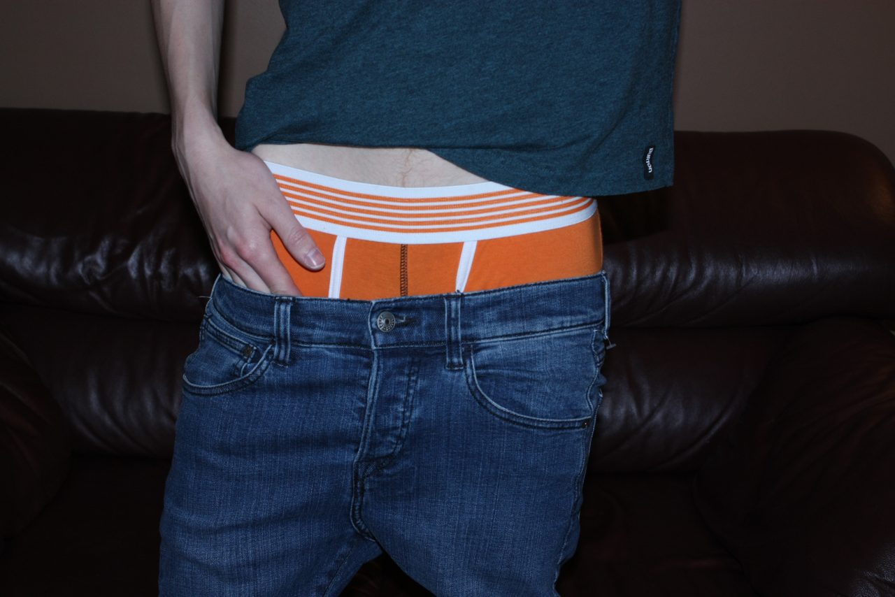 sagging with a friend