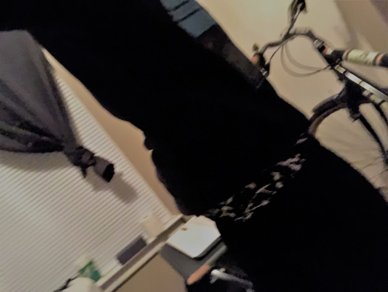 Black and white BB with Jogger pants