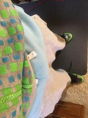 Lime n blue