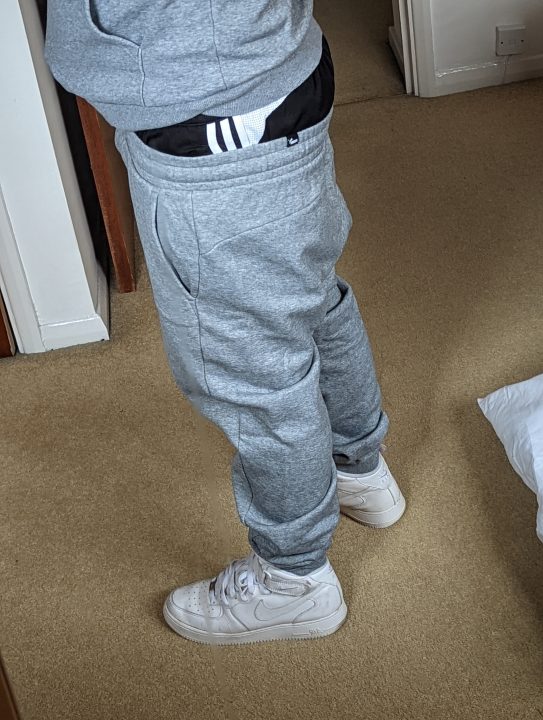 Puma Tracksuit with Adidas shorts
