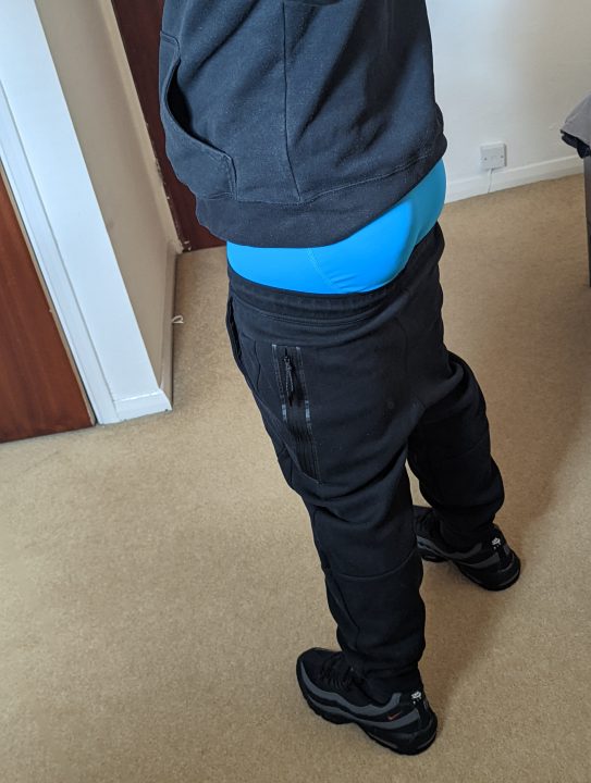 Nike tech joggers, Blue Hollister underwear, Nike airmax 95