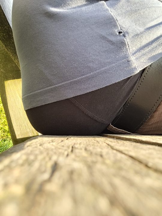 Me sagging in the evening